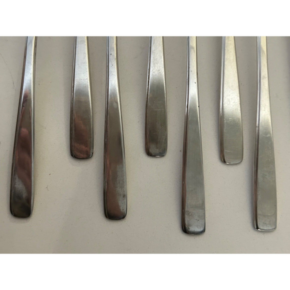 12 MCM Ice Teaspoons DON Astral Pattern A1+ Overlay Silver plate Ice Tea Spoons - Picture 6 of 8